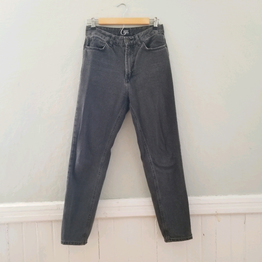 BDG Urban Outfitters High Waisted Black Mom Jeans